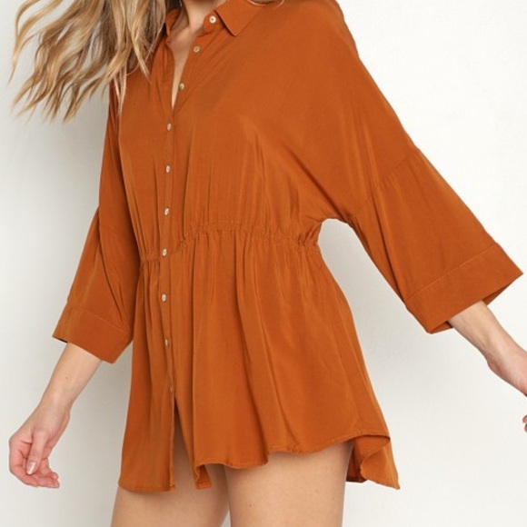 L*Space - Pacifica Tunic in Camel - Picture 2 of 12
